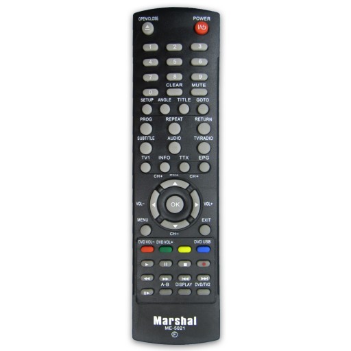 کنترل گیرنده دیجیتال مارشال MARSHAL مدل ME-5021(DVD خور)