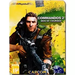 بازی COMMANDOS 2 MEN OF COURAGE مخصوص پلی استیشن 2