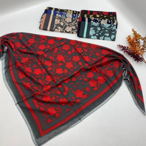 روسری حریر مدل ریچموند در 4 رنگ(110cm)
