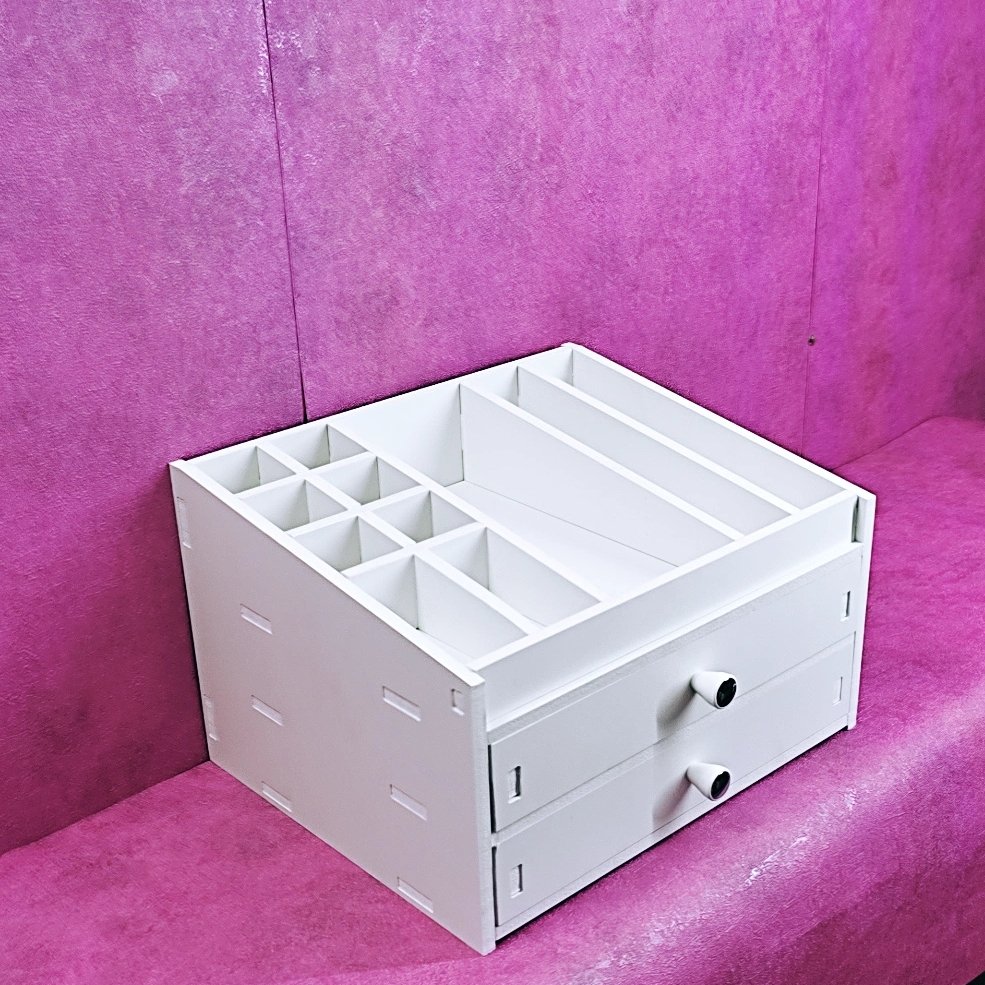 استند لوازم آرایشی کشودار(طرح2)