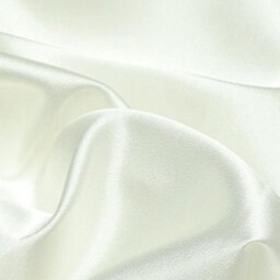 پارچه ساتن امریکایی رنگ سفید و سفید شیری