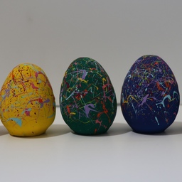 تخم مرغ سفالی رنگی ویژه عید نوروز 1402