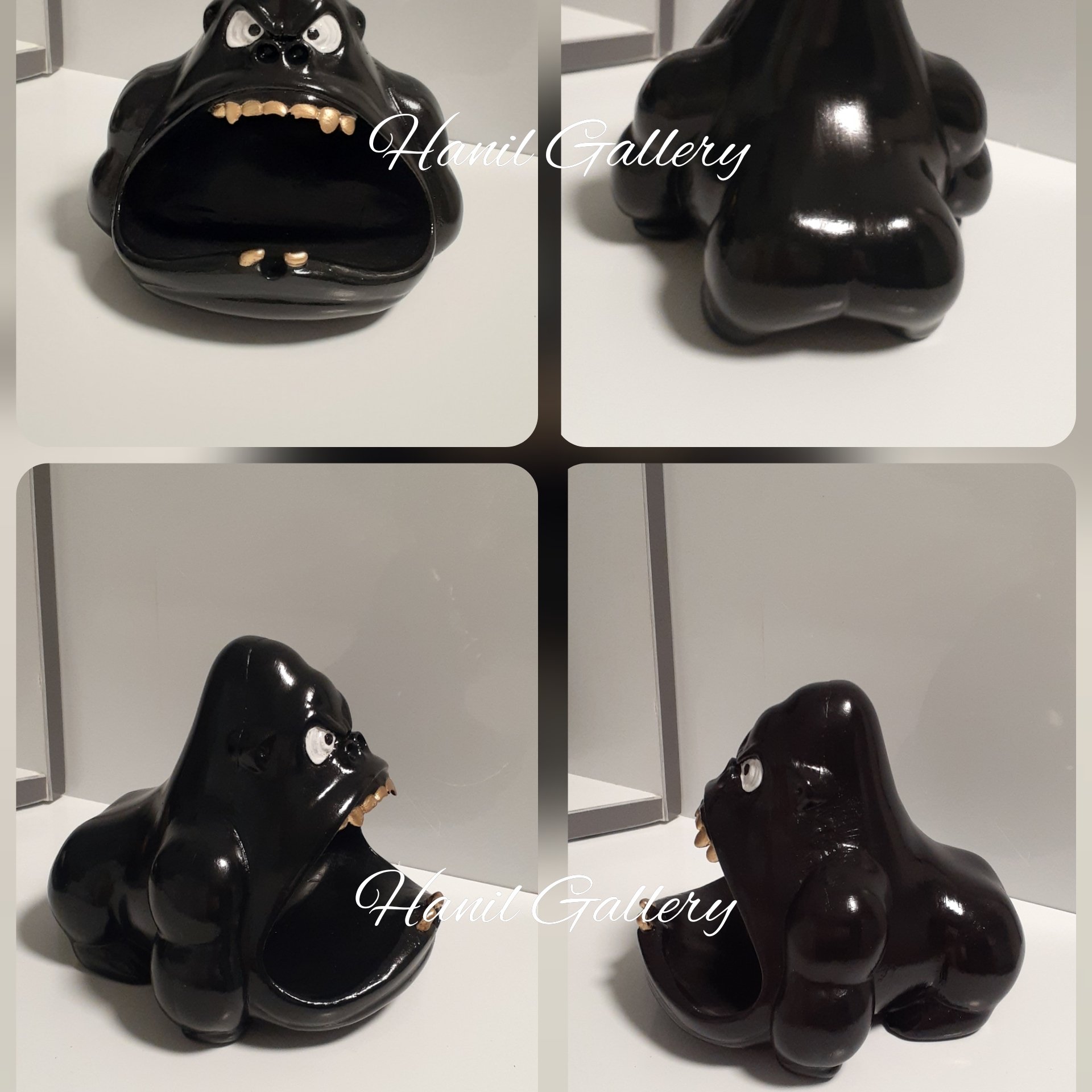 زیرسیگاری طرح گوریل (هزینه ارسال به عهده مشتری میباشد) (پس کرایه)