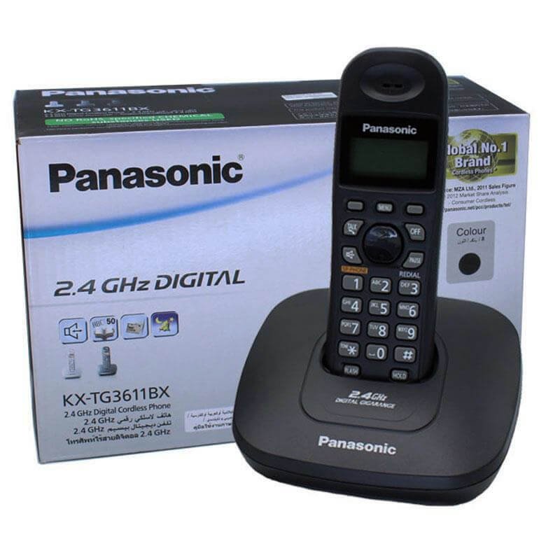 تلفن بی سیم پاناسونیک مدل kx-tg3611 اورجینال 