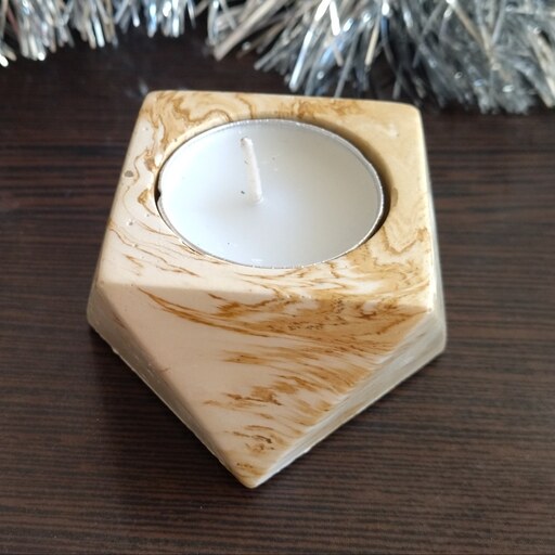 جا شمعی اورانوس (5ضلعی) برای وارمر و شمع های فانتزی قابلیت استفاده دارد