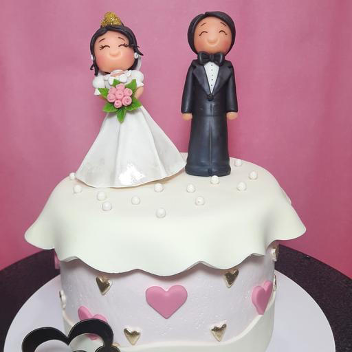 کیک یخچال عروس فانتزی و زیبا