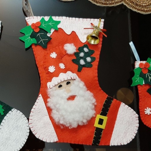 جوراب های نمدی کریسمس