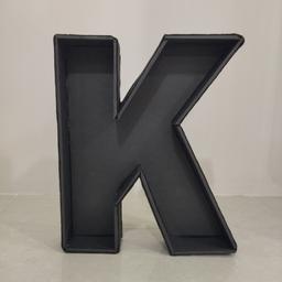 جعبه حروف انگلیسی حرف  k دور نمد بدون درب مناسب گل و شکلات