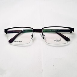 عینک طبی نیم قاب فلزی زنانه و مردانه 