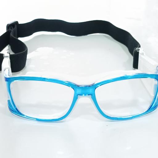 عینک ورزشی با وزن 47 گرم مخصوص ورزش های سنگین و در خطر با احتمال شکست فریم و آسیب به چشم