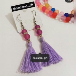 گوشواره سنگی منگوله دار