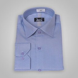 پیراهن مردانه جنس پارچه فلورا رنگ آبی کد 5143
