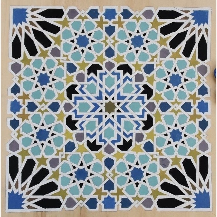 کاشی تابلو طرح سنتی اسلامی کد 1435