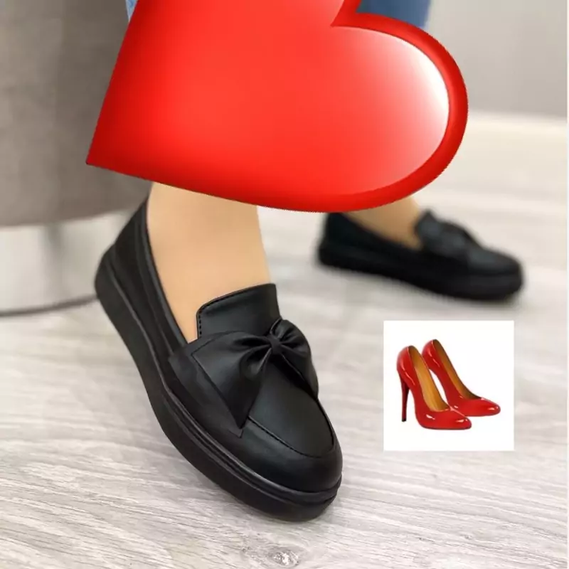 کفش مجلسی زنانه کفش پاپیونی مدل دبل