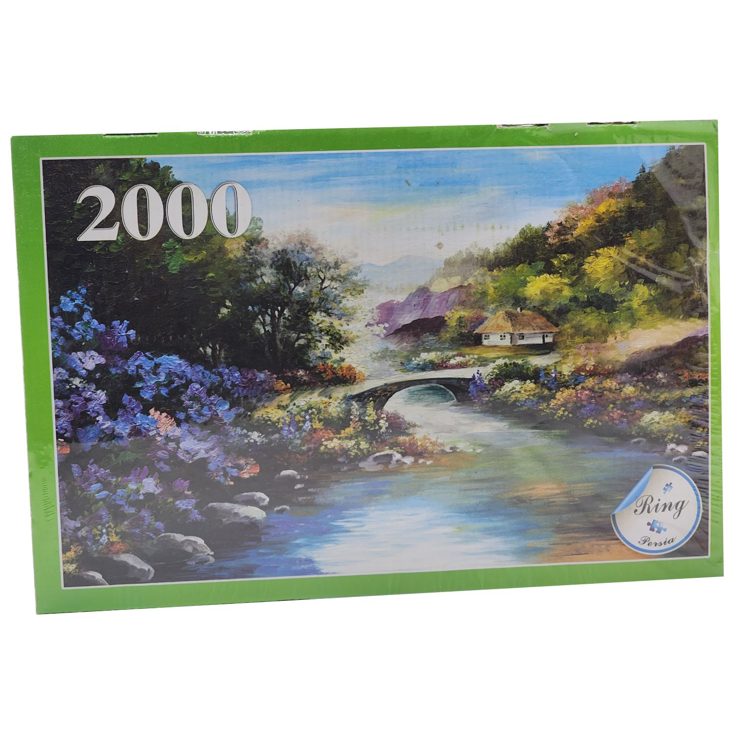 پازل 2000 تکه طرح رودخانه و پل رینگ کد: 200012
