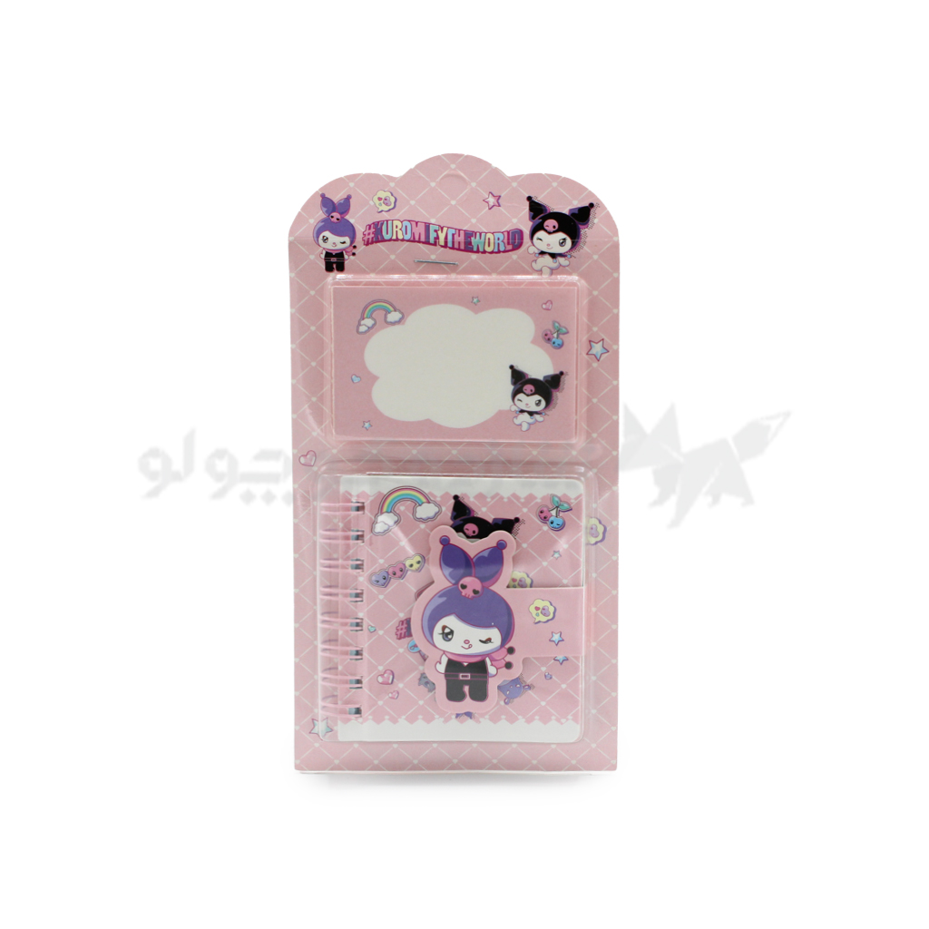 دفترچه و کاغذ یادداشت طرح کرومی کد: XQ-62502