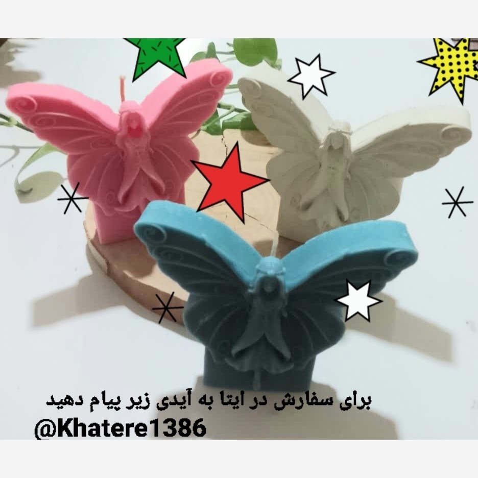شمع  مدل فرشته 