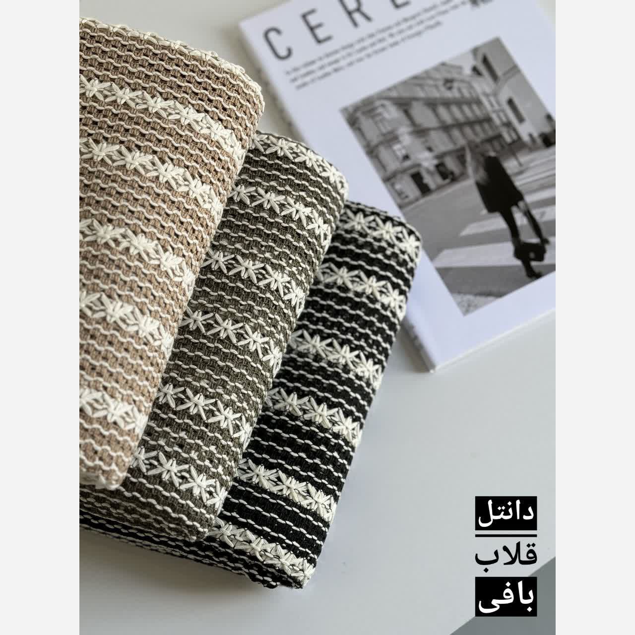 پارچه دانتل قلاب بافی درجه یک