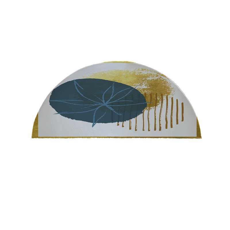 پادری مدل نیم دایره طرح فانتزی کد 9315 سایز 90×45 سانتی متر