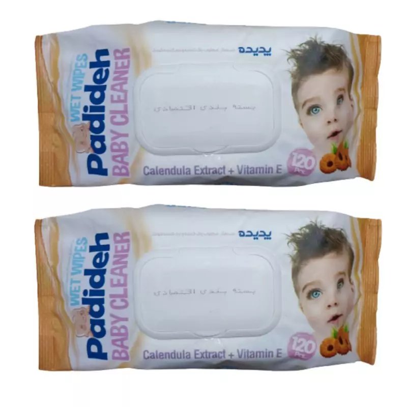 دستمال مرطوب 120 برگ پدیده