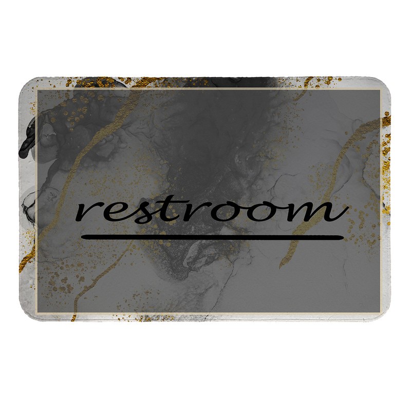 پادری طرح Restroom کد 8696 سایز 50 × 70 سانتی متر