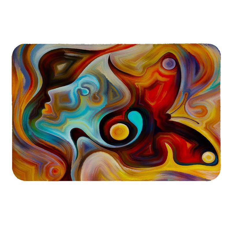 پادری طرح چهره کد 5160 سایز 50 × 70 سانتی متر