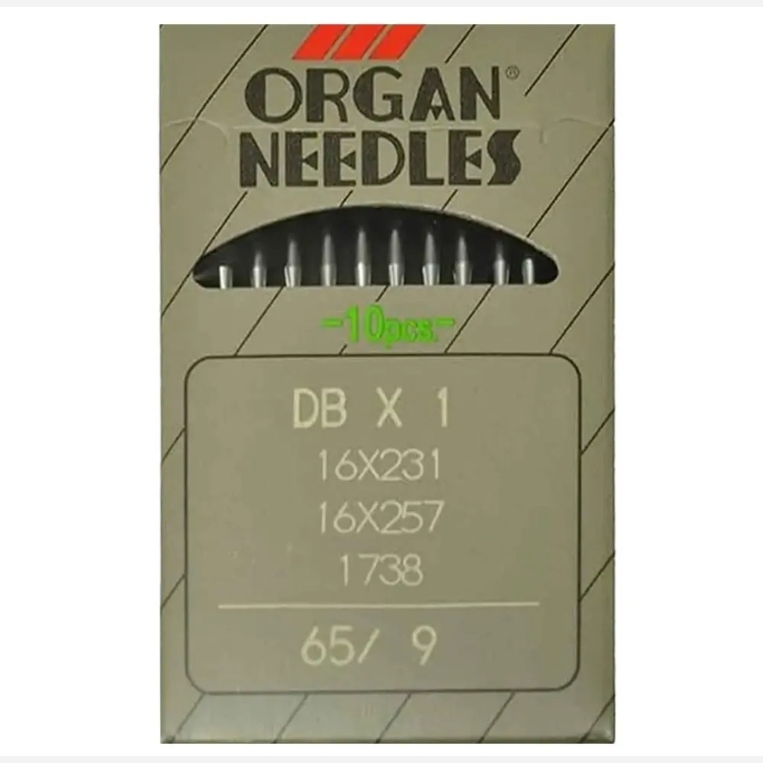 سوزن چرخ خیاطی صنعتی ارگان DB سایز 9 بسته 10 عددی