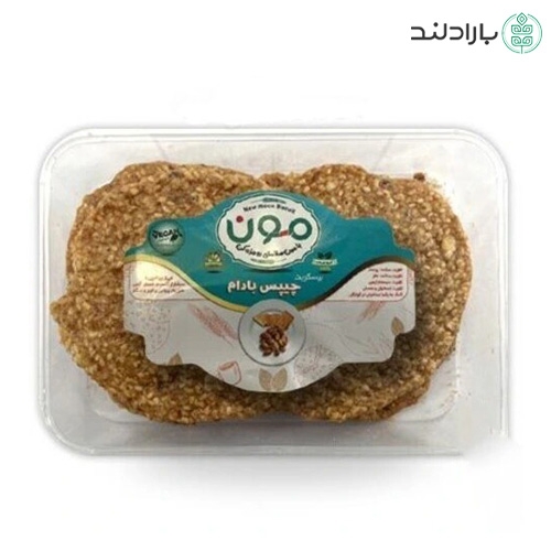 چیپس بادام کنجدی وگن مون - 100 گرم