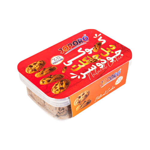 کوکی جو دوسر پروتئینه دبل چاکلت جوپرو 350 گرمی (شیرین شده با استویا)