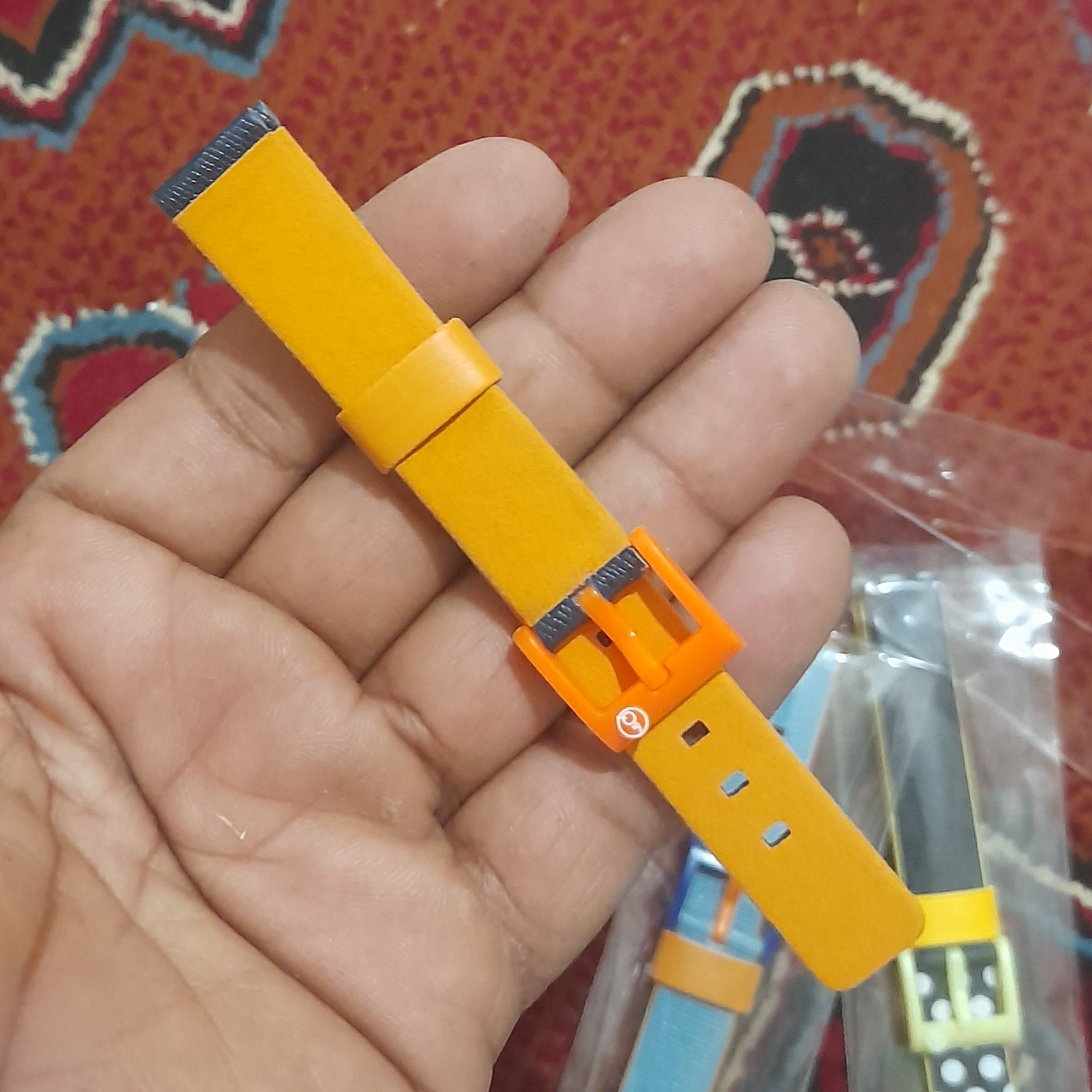 بند ساعت مچی کیوکیو بچگانه ودخترانه سایز 14 رنگی