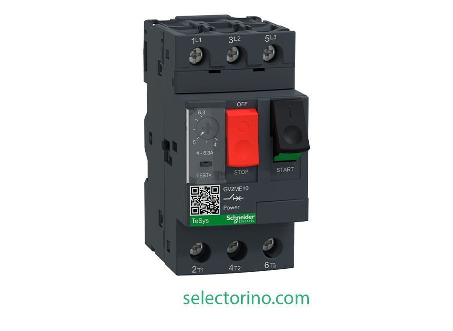 کلید حرارتی 4 - 6 GV2ME10 Schneider