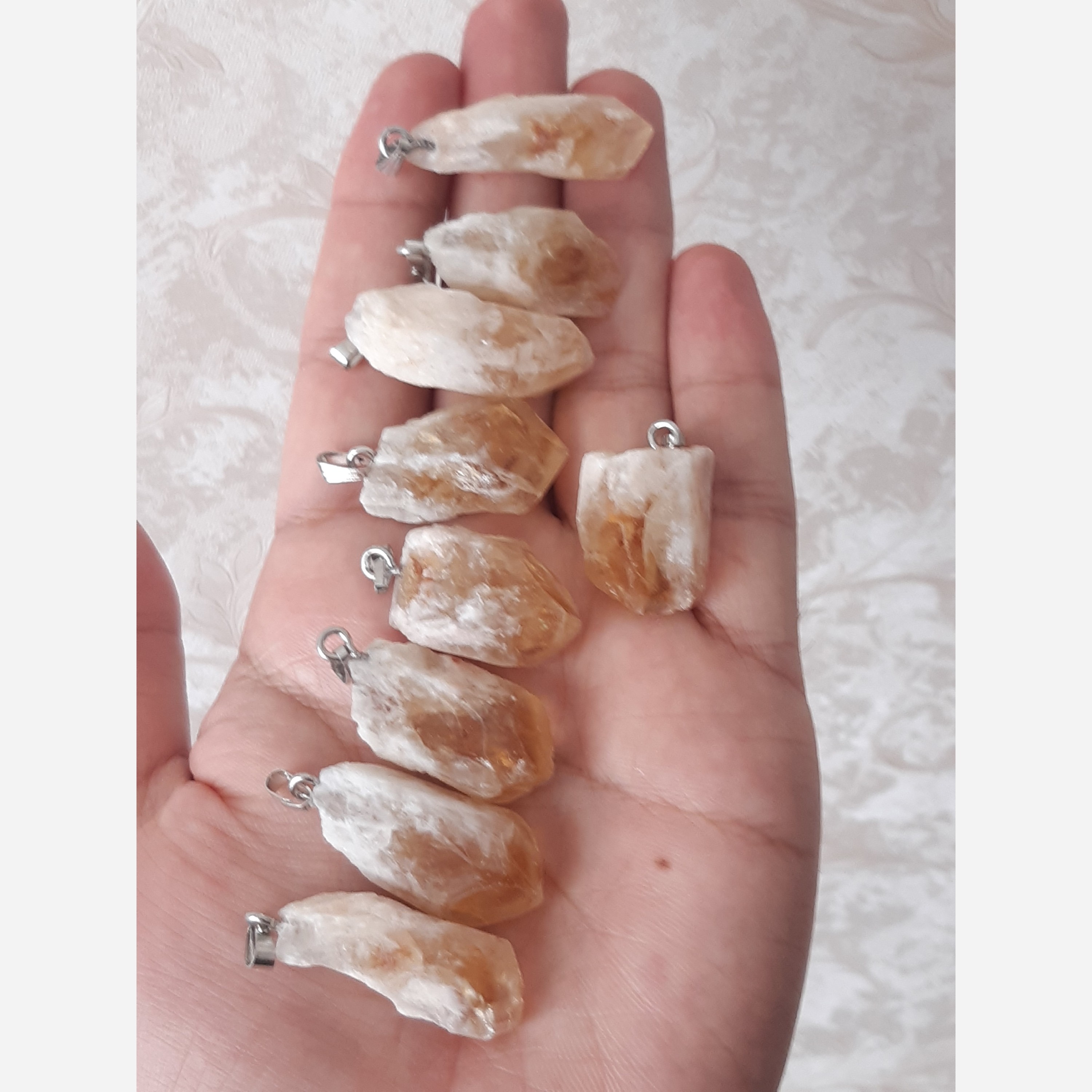 سنگ سیترین پلاکی