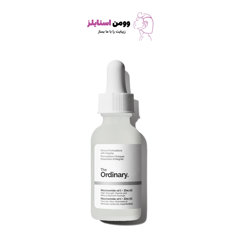 سرم ضد جوش نیاسینامید 10% + زینک 1% اوردینری اصل حجم