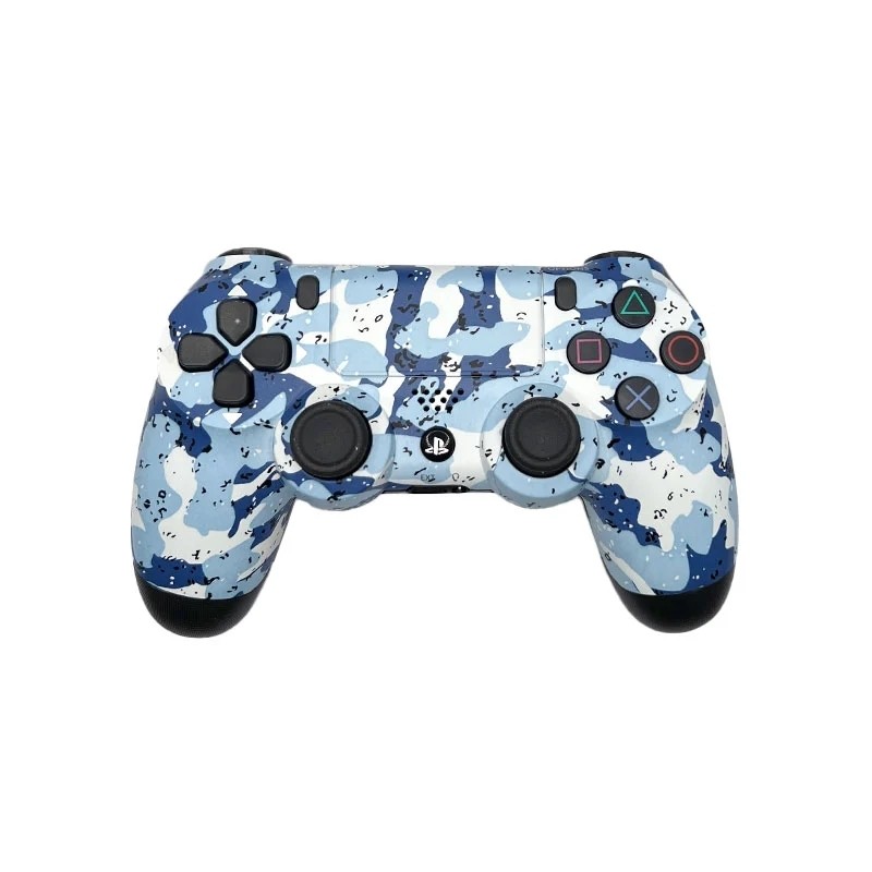 دسته بازی پلی استیشن 4 مدل آبی و سفید هایکپی PS4 Controller white and blue