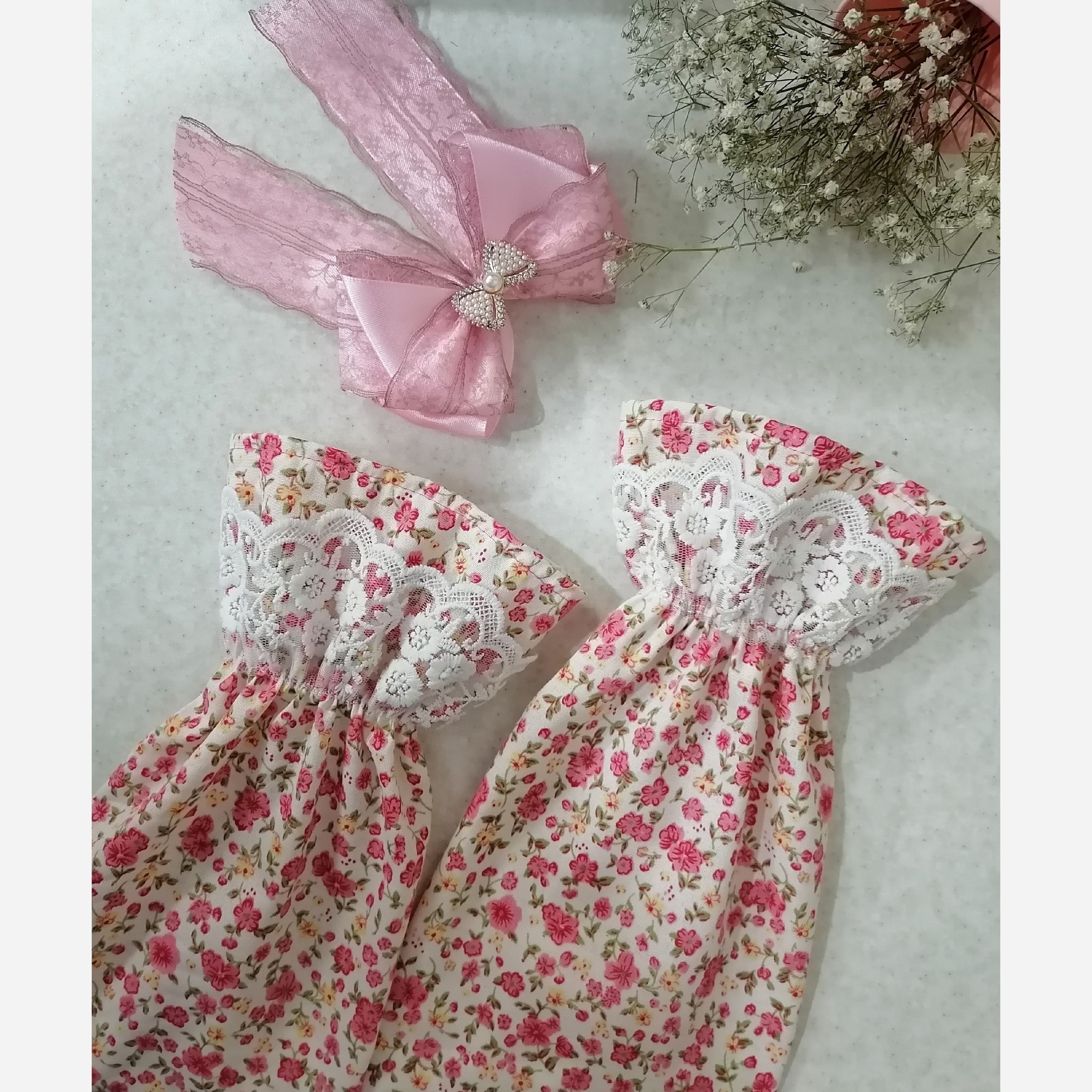 ساق دست(آستینک) دست دوز پرنسسی ساده نخی طرح دار