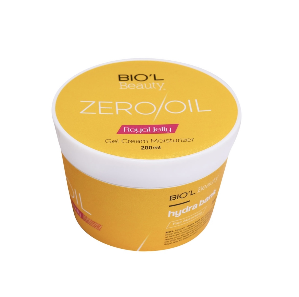 کرم ژل مرطوب کننده Zero Oil بیول حاوی عصاره رویال ژلی