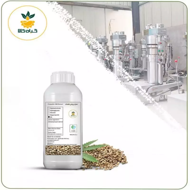 روغن شاهدانه موضعی 1 لیتری