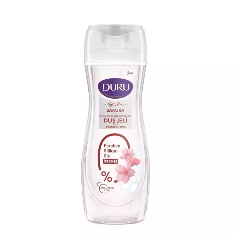شامپو بدن دورو سری Hydro Pure مدل Sakura حاوی آب میسلار حجم 450 میلی لیتر