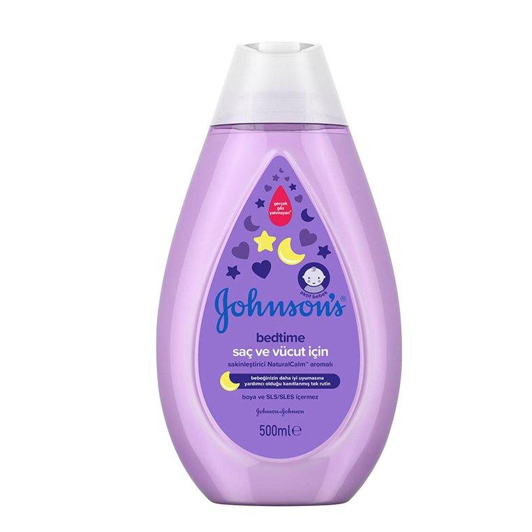 شامپو سر و بدن بچه جانسون Johnson مدل 500ml)bons sonhos)