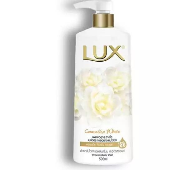 شامپو بدن لوکس 500 میل کاملیا عطرگل یاس نرم کننده پوستLux body wash shampo skin