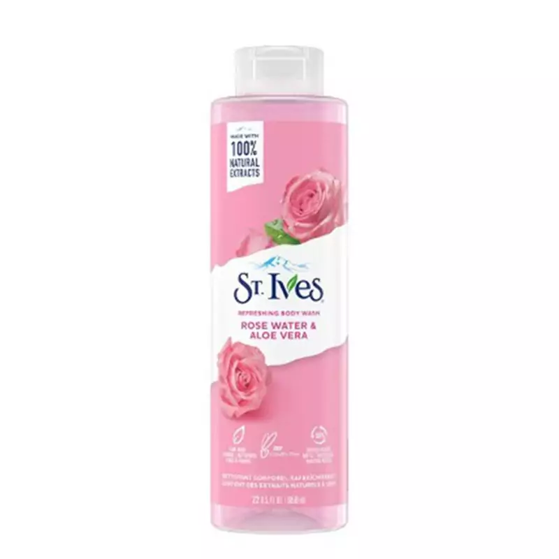 شامپو بدن سنت ایوز ST Ives مدل Rose Water حجم 650 میل
