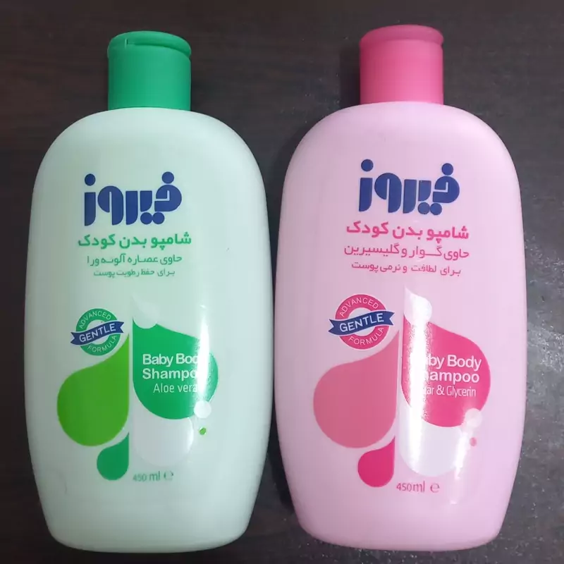 شامپو بدن فیروز 450 گرمی پک 2 عددی