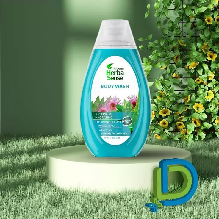 شامپو بدن آردن هرباسنس(نعنا و اکالیپتوس)