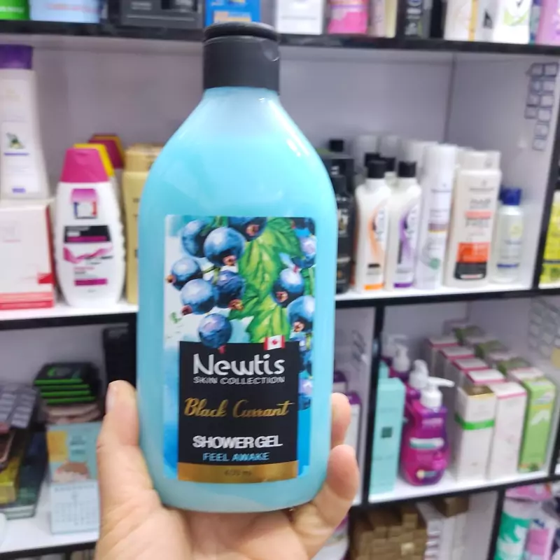 شامپو بدن انگور سیاه نیوتیس مدل black currant حجم 400 میل