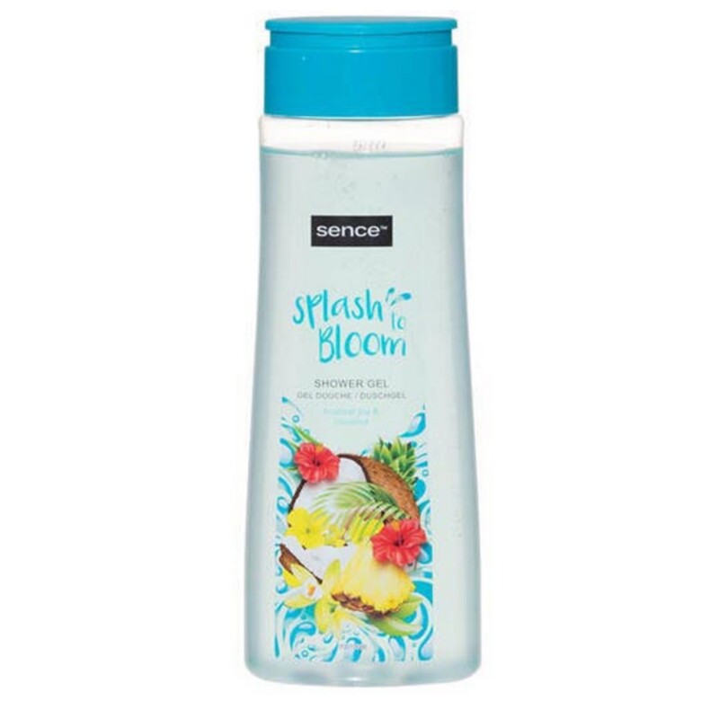 شامپو بدن سنس مدل splash to bloom حاوی عصاره نارگیل 300 میل