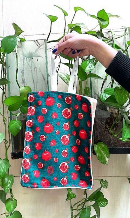 کیف پارچه ای قدیما 25*20 (کد MM-43)