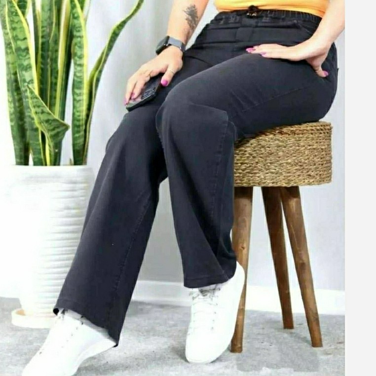 شلوار جین کاغذی گرم بالا عالی