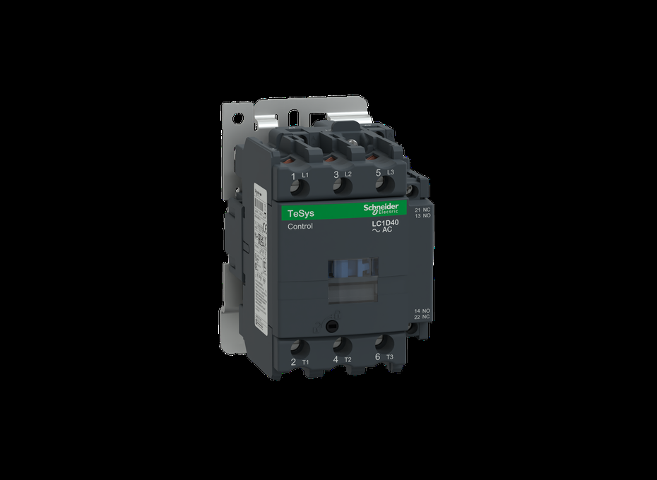 کنتاکتور 40 آمپر 220 ولت جریان متناوب اشنایدر Schneider LC1D40M7