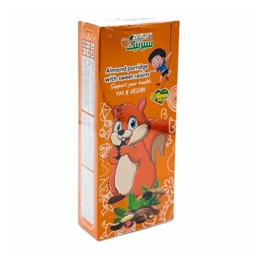 حریره بادام و مویز سبزنیک (بهمراه چاشنی) - فرنی آماده 200 گرم