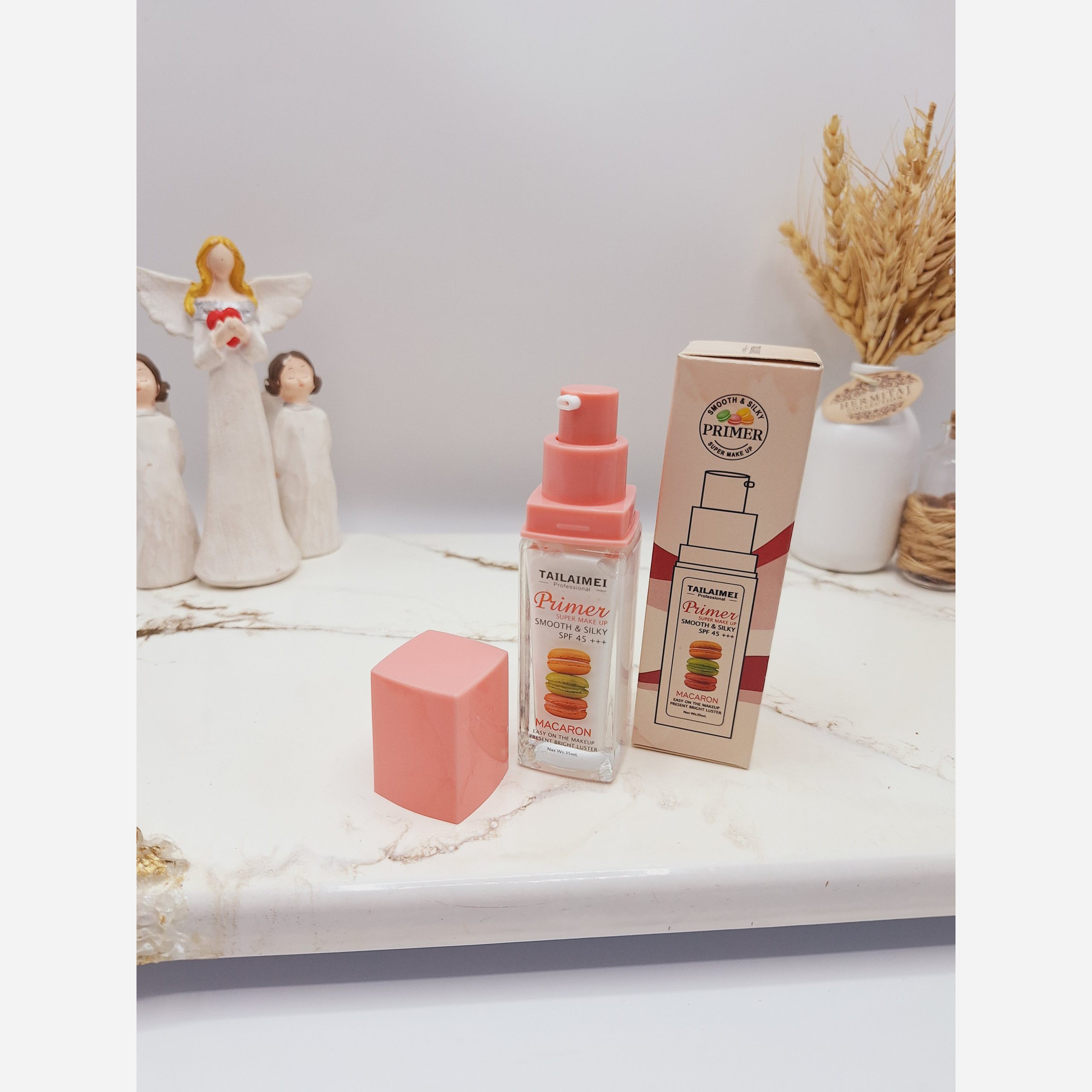 پرایمر و ضد آفتاب ماکارون تایلامی spf45 اورجینال